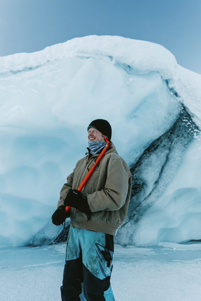 Portrait Photography, Alaska Portrait Photography at Matanuska Glacier